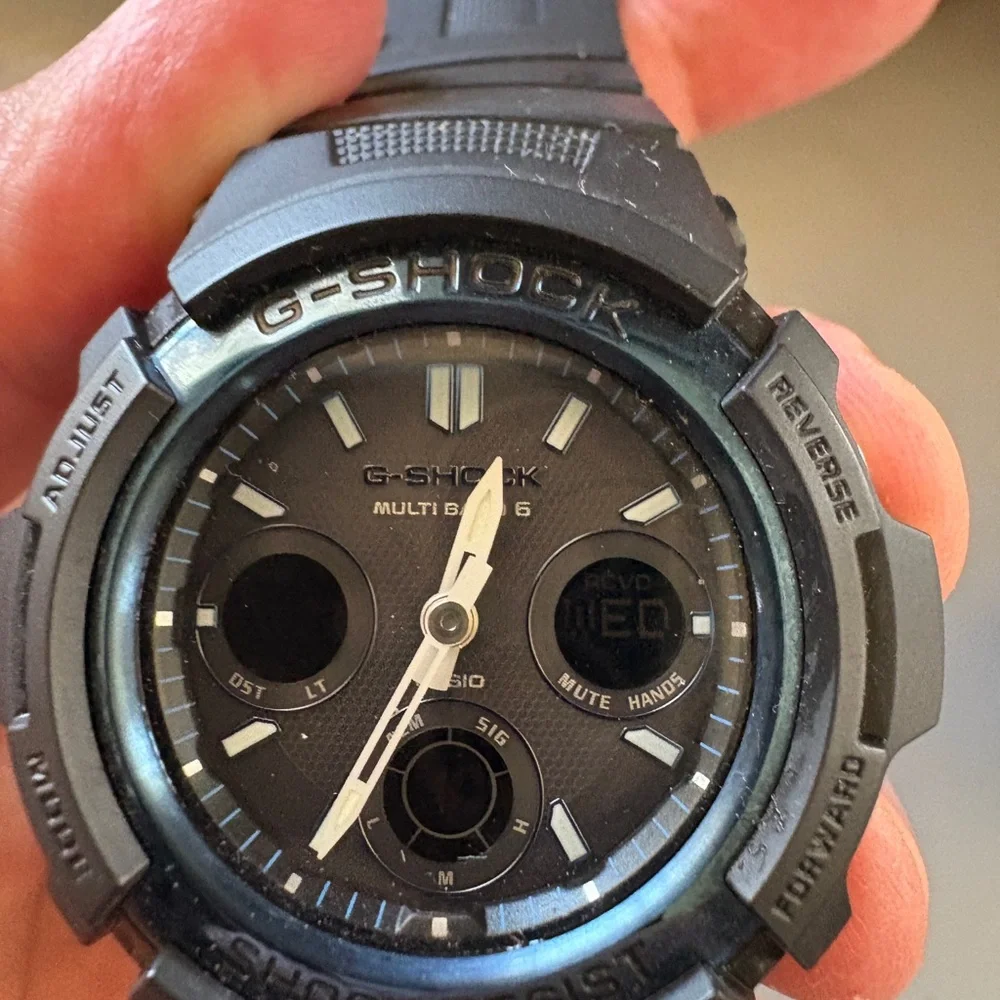 Casio G-Shock Black solar powered Watch - Picture 2 of 3